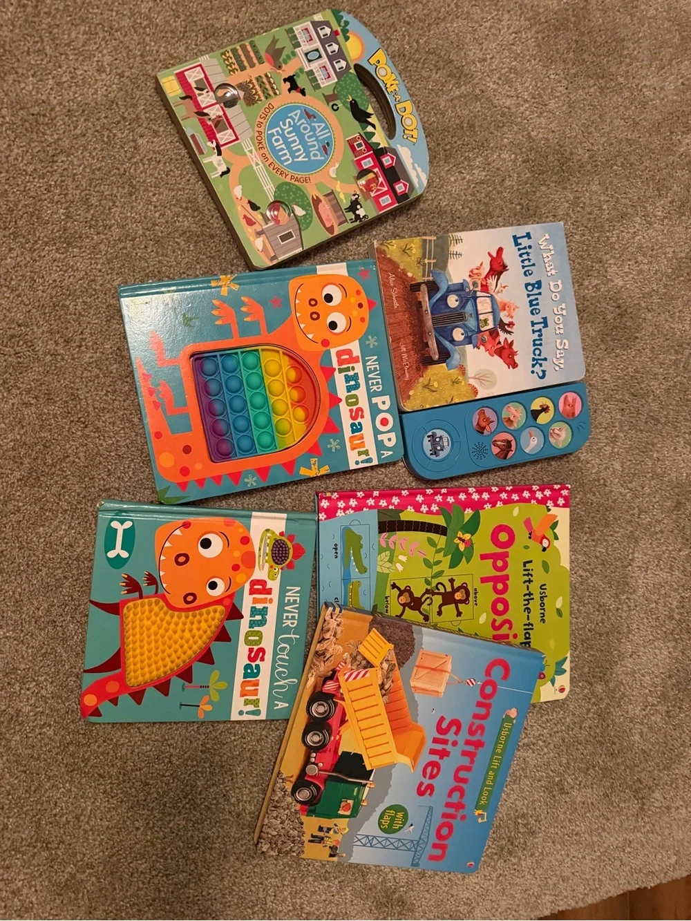 Assorted Kids Board Books Bundle